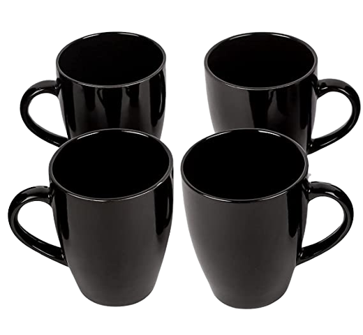 Coffee Mugs, Set of 4