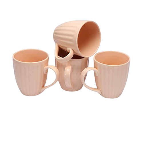 Merakrt Premium Coffee Mugs (Set of 2, 350 ML, Glam Cream) Best Valent